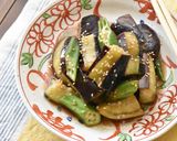 なすとオクラの中華風生姜和え【作り置き】作り方3写真