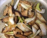 簡単！だけど美味しい椎茸と太葱の炒め物作り方5写真