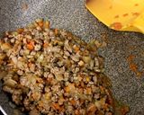 和風根菜ドライキーマカレー 卵のせ作り方5写真