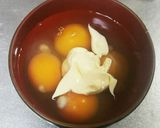 カニカマとたっぷりチーズのオムレツ作り方2写真