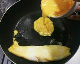 カニカマとたっぷりチーズのオムレツ作り方8写真
