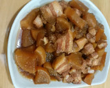 大根が甘くなる豚ばら肉の角煮風作り方7写真