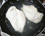ゆで鶏で★柔らか鶏むね肉ごまドレよだれ鶏作り方6写真