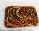 味ぽんと砂糖のみの厚揚げの南蛮漬け！作り方4写真