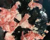 豚肉と小松菜の味噌ペッパー炒め作り方4写真