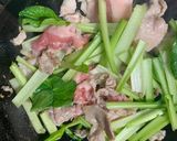 豚肉と小松菜の味噌ペッパー炒め作り方5写真