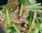 豚肉と小松菜の味噌ペッパー炒め作り方6写真
