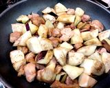鳥もも肉とナスの中華風炒め作り方7写真