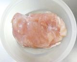鶏むね･鶏もものゆで鶏の旨みで！卵スープ作り方1写真
