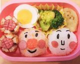丸おにぎり♪『アンパンマンと仲間達』弁当作り方14写真