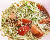 きゅうりとトマトの中華スープ作り方2写真