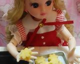 リカちゃんサイズ♡野球シリꕤエモポテト*作り方3写真