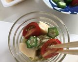 冷んやりさっぱり＊焼きナスのゼリー寄せ作り方9写真