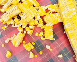 甘〜い♡とうもろこしとインゲンのかき揚げ作り方1写真