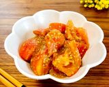 トマトの味噌ごま和え作り方5写真