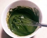☆抹茶マーブルシフォン☆作り方3写真