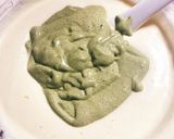 ☆抹茶マーブルシフォン☆作り方9写真