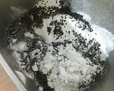 HB*サラダ油使用*黒ゴマふわふわパン作り方1写真