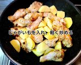 鶏手羽元とじゃがいものコンソメ煮作り方4写真