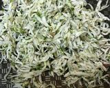 毎日の納豆●しらす炒め＆きざみネギ作り方1写真