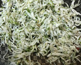 毎日の納豆●しらす炒め＆きざみネギ作り方1写真