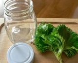 お手軽♪大葉保存法作り方1写真