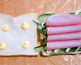 簡単ハムきゅうりサンドイッチ弁当作り方4写真