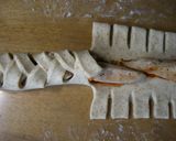 食べごたえありすぎっ!編みこみロングパン作り方5写真