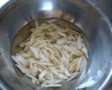 ゴボウの甘辛揚げ♪作り方1写真