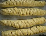 食べごたえありすぎっ!編みこみロングパン作り方7写真