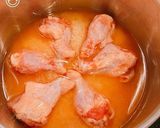 超簡単！圧力鍋で、手羽元の炊き込みご飯！作り方4写真