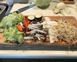野菜を食べよう　簡単！酒蒸し中華麺作り方1写真