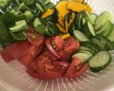 野菜たっぷり！鶏肉と夏野菜の炒め物★作り方2写真