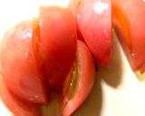 電子レンジ一皿調理トマト鶏肉スープパスタ作り方3写真