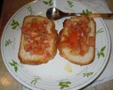シロカHBの食パンでブルスケッタ作り方6写真