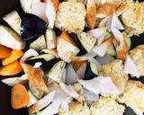 もやし豆腐バーグちくわミートソース炒め煮作り方19写真