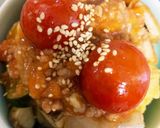 もやし豆腐バーグちくわミートソース炒め煮作り方23写真