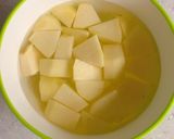 豚肉とりんごの粒マスタードソテー作り方3写真