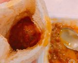 納豆卵黄の、油揚げトースト！作り方2写真