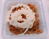 マヨ納豆チーズの、油揚げトースト！作り方1写真