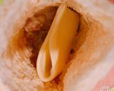 マヨ納豆チーズの、油揚げトースト！作り方3写真