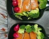 トースター15分♥️鮭の香草パン粉焼き作り方4写真