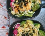 トースター15分♥️鮭の香草パン粉焼き作り方11写真