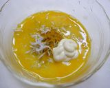 簡単！しらすの卵焼き☆マヨカレー風味作り方1写真