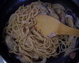 なす&ベーコンのスイチリマヨパスタ作り方4写真