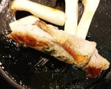 豚の大葉ネギ巻き作り方4写真
