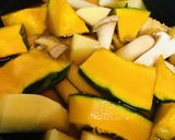 厚揚げと根菜中心のあまから煮物作り方1写真