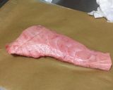 サメ肉(モウカサメ)のムニエル作り方1写真