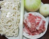 カレーうどん(2)作り方1写真