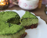 濃厚抹茶の半熟チーズケーキ♪簡単♪本格作り方7写真